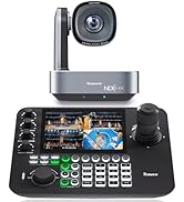 Tenveo PTZ Camera and Controller Bundle/Kits - 4K 12X AI Auto Tracking HDMI/USB3.0/LAN(PoE) NDI P...