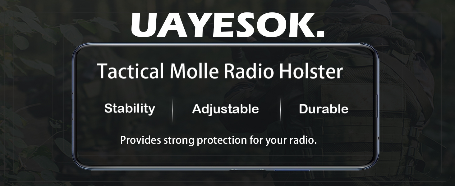 Tactical Molle Radio Holster