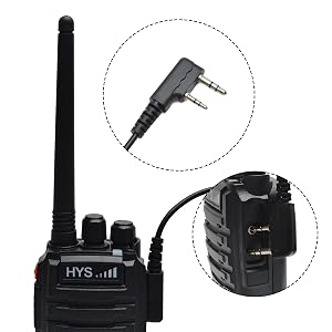 Compatible With Baofeng UV-5R UV-82 BF-F8HP BF-888S Kenwood Walkie Talkie
