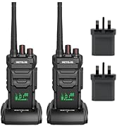 Retevis RT648H Walkie Talkies for Adults, IP67 Radio Communication, PMR446, Fast Charge, Built-In...
