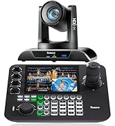 Tenveo PTZ Camera and Controller Bundle/Kits - 20X AI Auto Tracking HDMI/USB3.0/LAN(PoE) NDI PTZ ...