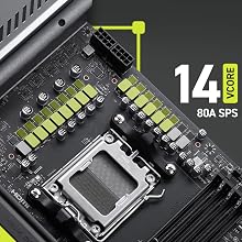 Supports AMD Ryzen 9000 / 8000 / 7000 Series Desktop Processors
