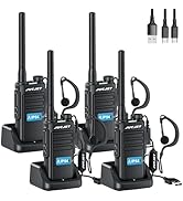 JUCJET 1901 Digital Walkie Talkies, 2200mAh Rechargeable Two Way Radios with Type-C Port, 5W Long...