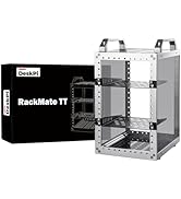 GeeekPi 2U Rack Mount Lockable Drawer, Server Cabinet Case 10 Inch Rack Mount for DeskPi RackMate...
