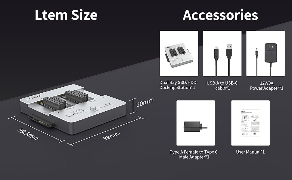 As a hard drive reader, it boasts a high-speed transfer rate of 10Gbps