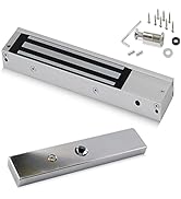 SecureMyDoor Magnetic Door Lock - Fail Safe 272KG Holding Force - Mini Magnet EM Maglock for Out ...