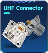 Superbat Divider F-Type 75ohm F Female to Dual Female TV Coaxial Cable Divider 3 Way Divider...