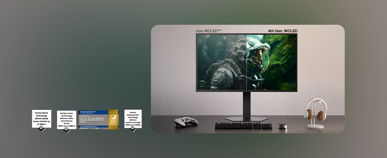 Digital display or screen setup showing multiple video panels arranged horizontally against a dark background.