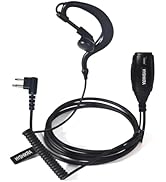 HYSHIKRA Radio Earpiece Security Headset Compatible with Motorola TLKR-T60 T80 T82 T-92 H2O T80 E...