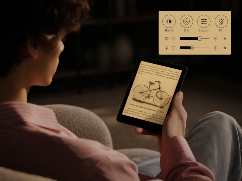 Person holding tablet displaying smart home control interface with circular icons. Wall-mounted control panel visible in background showing four icon buttons and display screen.