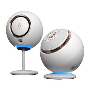 CREATIVE Pebble Nova Premium 2.0 USB-C Computer Speakers with Bluetooth 5.3 and Customizable RGB Lighting