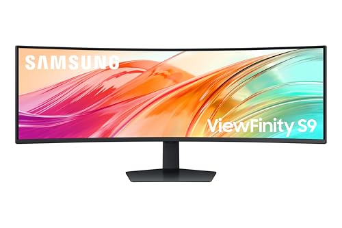 Samsung 49" S95UF DQHD USB-C Curved ViewFinity Monitor - LS49F950UAUXXU - Ultrawide 5120x1440