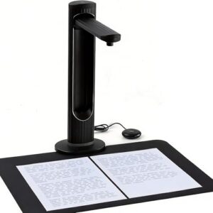 A3 Portable Document Scanner: 23MP Ultra High Resolution Camera Fast 1.5s Scan Auto Flatten Laser Alignment Compatible with Windows & Mac for Home Office School Library Professionals