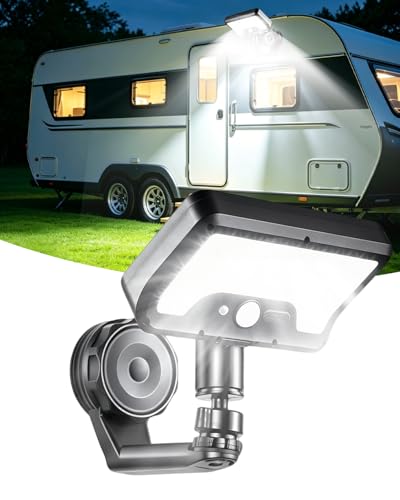 Magnetic Caravan Solar Lights Outdoor with Motion Sensor