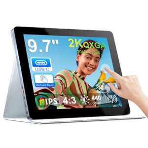 9.7 Inch 2K Portable Monitor Touchscreen