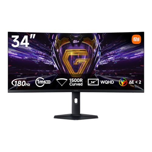 XIAOMI G34WQi 2026 34" 2K Curved Gaming Monitor