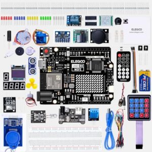 ELEGOO UNO R4 WIFI Super Starter Kit Compatible with Arduino | 48MHz Processor