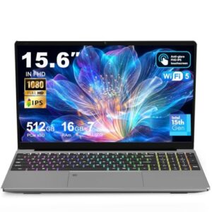 Laptop 15.6 Inch Intel N95 Lightweight Laptop