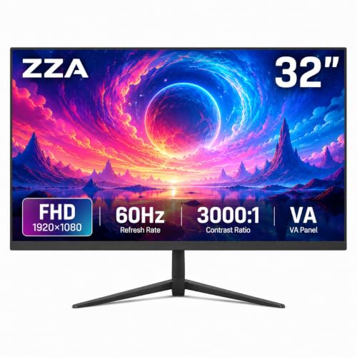 ZZA 32 Inch Computer Monitor