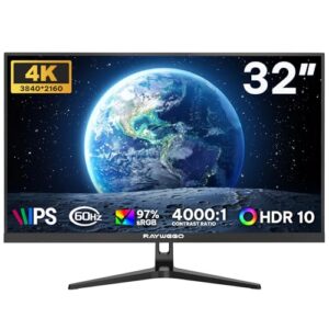 Raywego 32-Inch 4K UHD Gaming Monitor