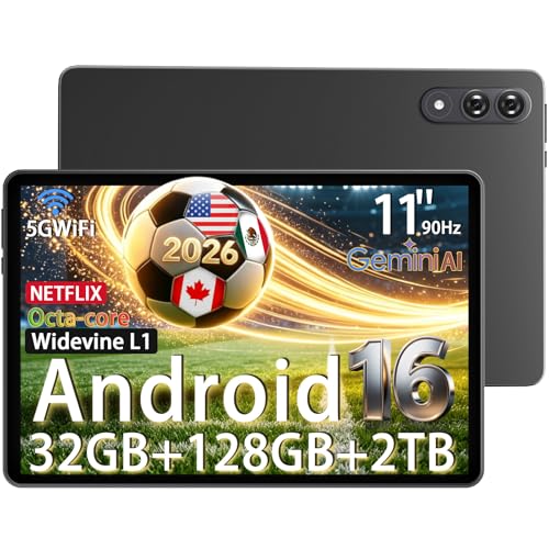 Raemond Android 16 Tablet 11 Inch with Gemini AI