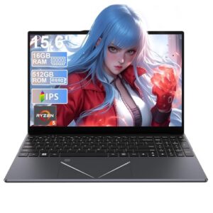 15.6'' Laptop 16GB DDR4 512GB SSD