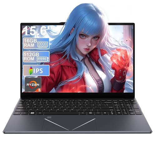 15.6'' Laptop 16GB DDR4 512GB SSD