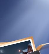 Partial view of what appears to be an electronic device or appliance against a dark blue background.