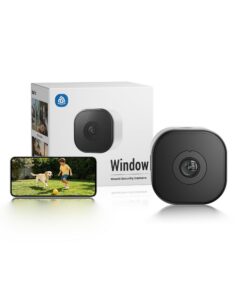 3MP No-Drill Window Camera Magnetic for Home Security