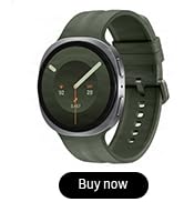 Text reads 'Buy now'. Black minimalist wristwatch with simple dial design and dark band shown against neutral background with purchase call-to-action label below.