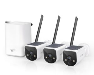 Swann MaxRanger4K Wireless NVR Security System 3-Cam Kit