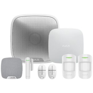 AJAX Systems Smart Wireless Alarm KIT – Ready to Install Pet-Friendly Home & Office Security Kit with Motion Sensors