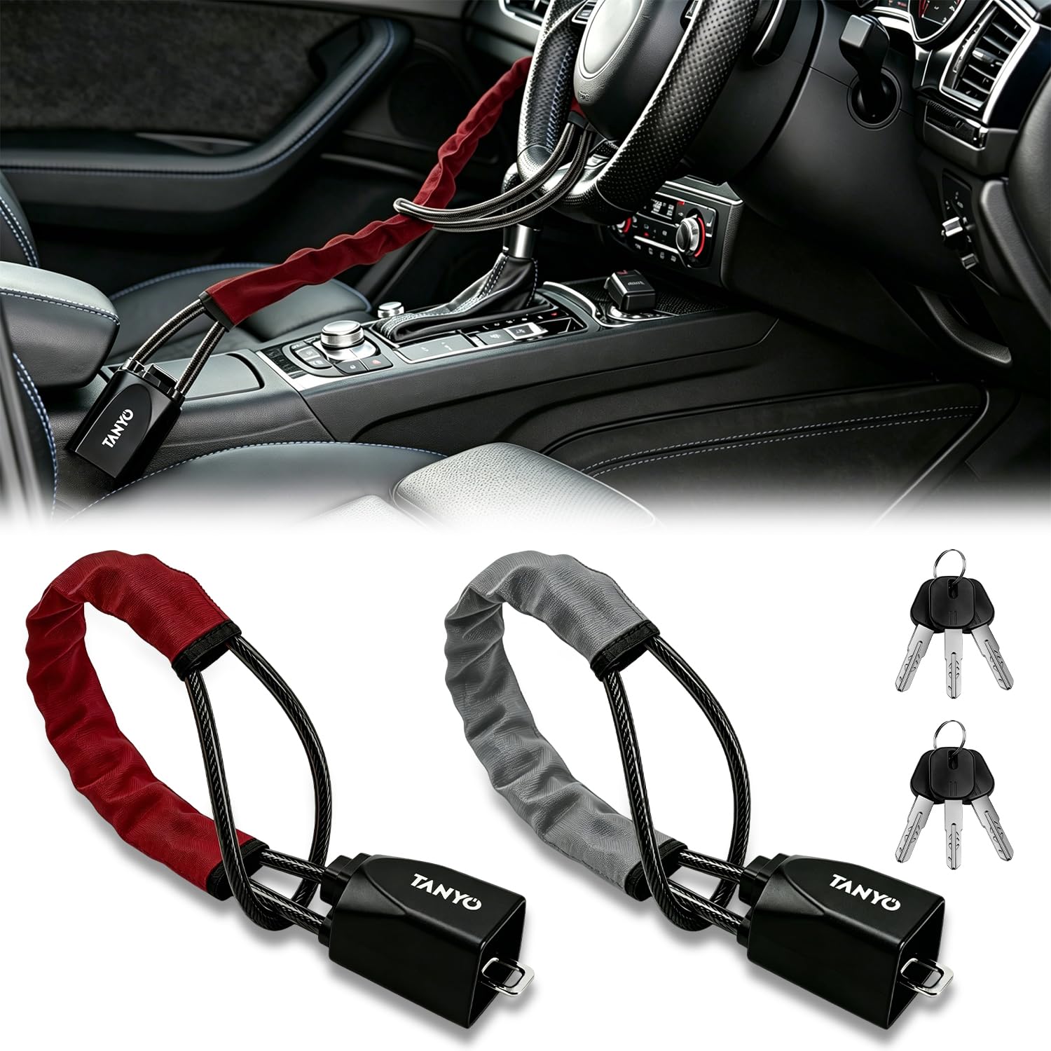 TANYO Steering Wheel Lock