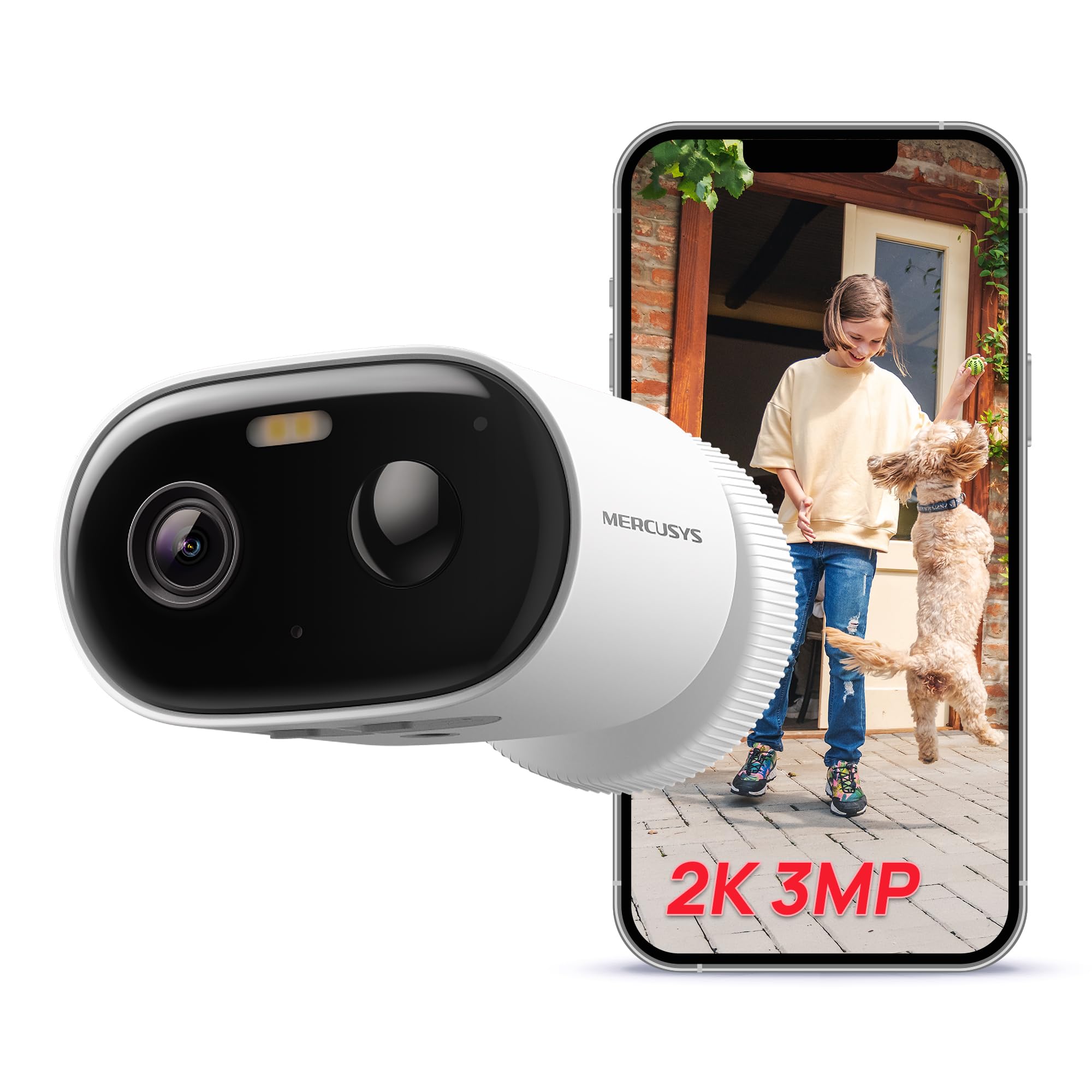 MERCUSYS MC410 Battery Outdoor Security Camera Wireless