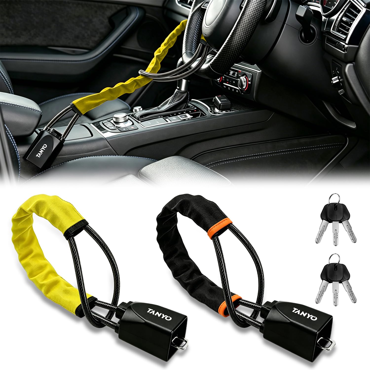 TANYO Steering Wheel Lock