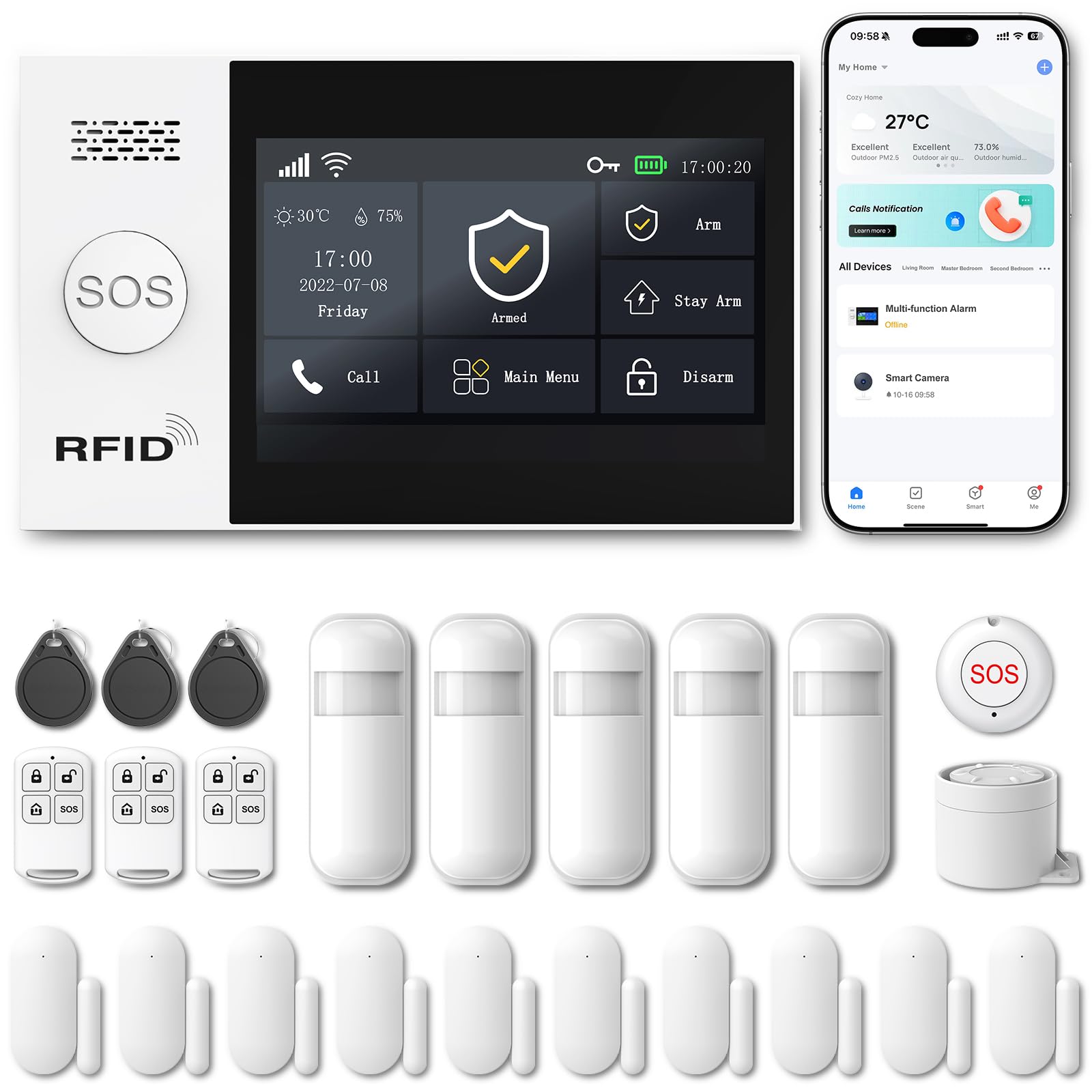 PGST Wireless Home Security System