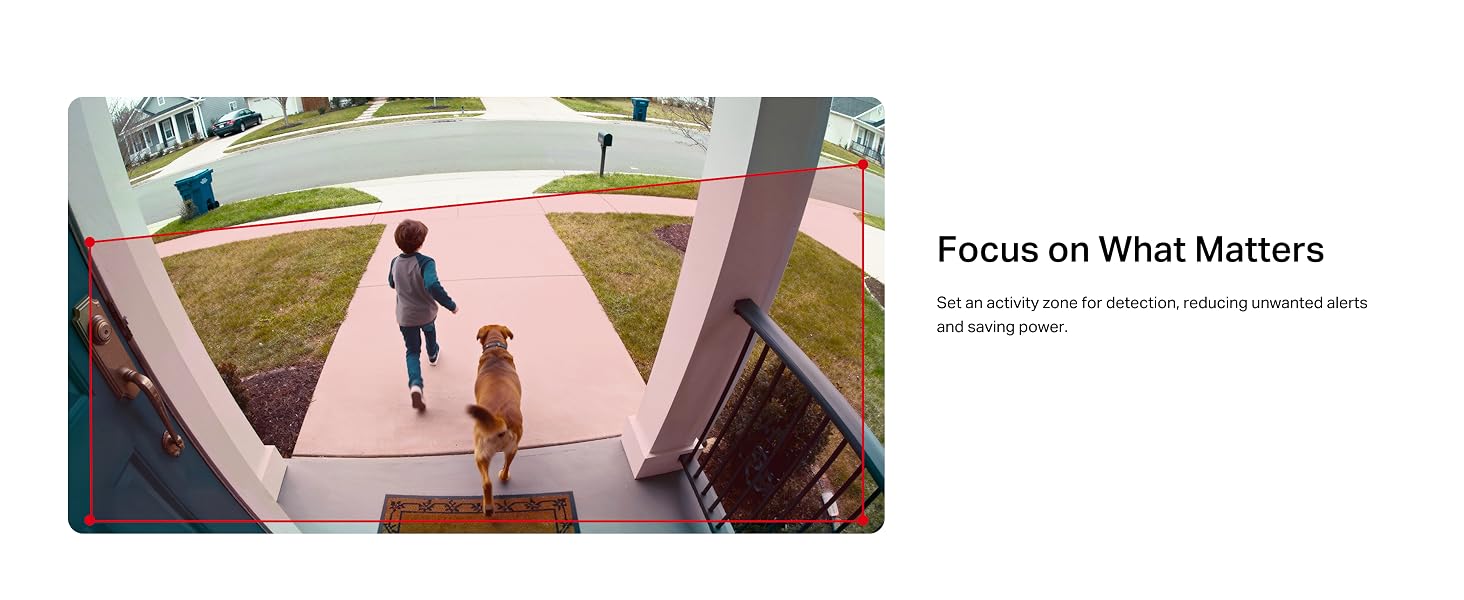 Text reads 'Focus on What Matters'. Aerial photograph showing hands holding architectural model or miniature structure on pink/salmon-colored surface with paved area visible.