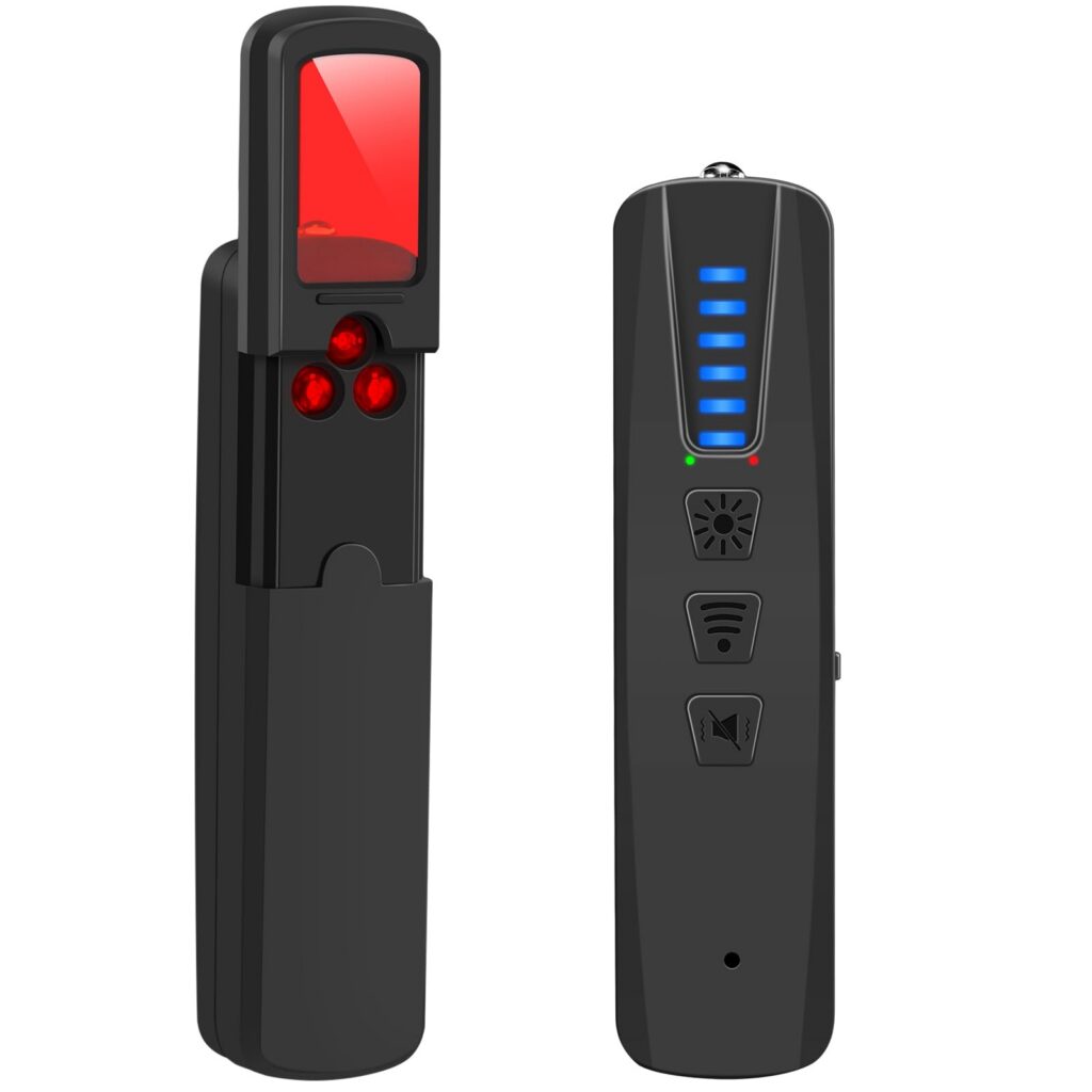 Hidden Spy Camera Detector GPS Tracker RF Detector Scanner for Travel Hotel                                                          Koilboane 4 Working Modes & 2 Alarm Modes Spy Devices Scanner