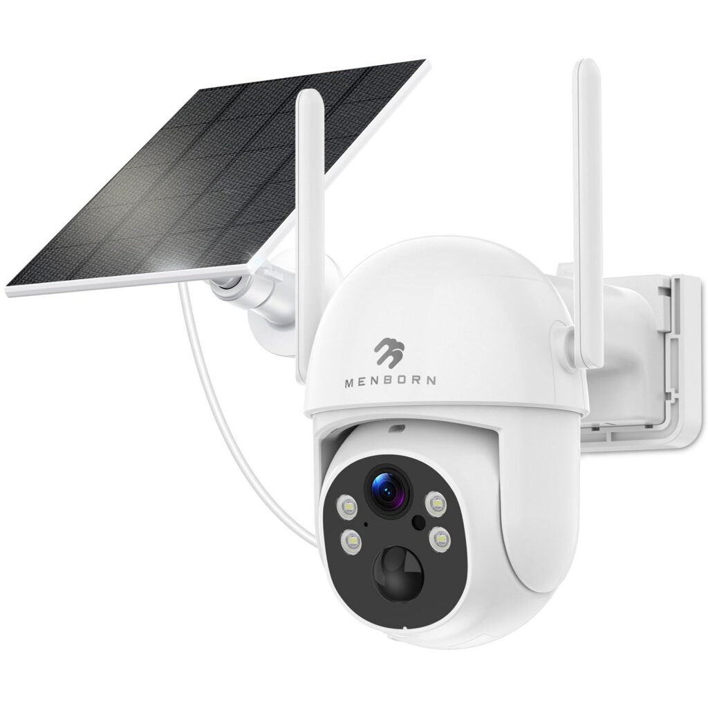 2K Solar Security Camera Outdoor Wireless