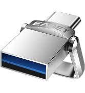 128GB Solid State Dual Drive Up to 400MB/s, Fast Dual USB Thumb Flash Drive Type-c + A Port, Meta...