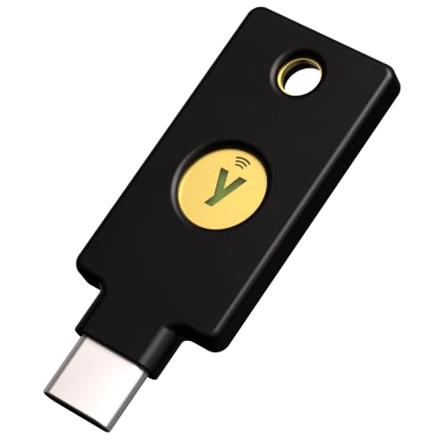 Yubico - YubiKey 5C NFC FIPS (140-3) - Multi-Factor authentication (MFA) Security Key and passkey