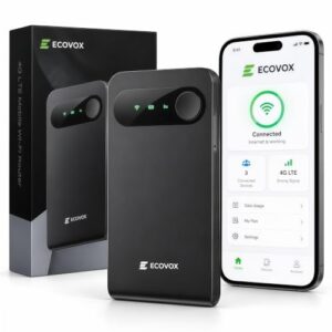 ECOVOX E1 Portable 4G LTE WiFi Hotspot