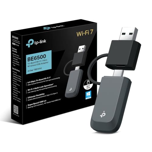 TP-Link Archer TBE400U BE6500 WiFi 7 Dongle