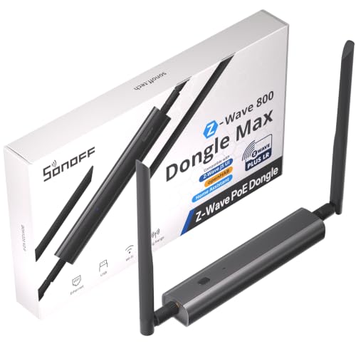 SONOFF Z-Wave 800 PoE Dongle Max (Dongle-MZG23)                                                          EFR32ZG23 & ESP32D0 Chip