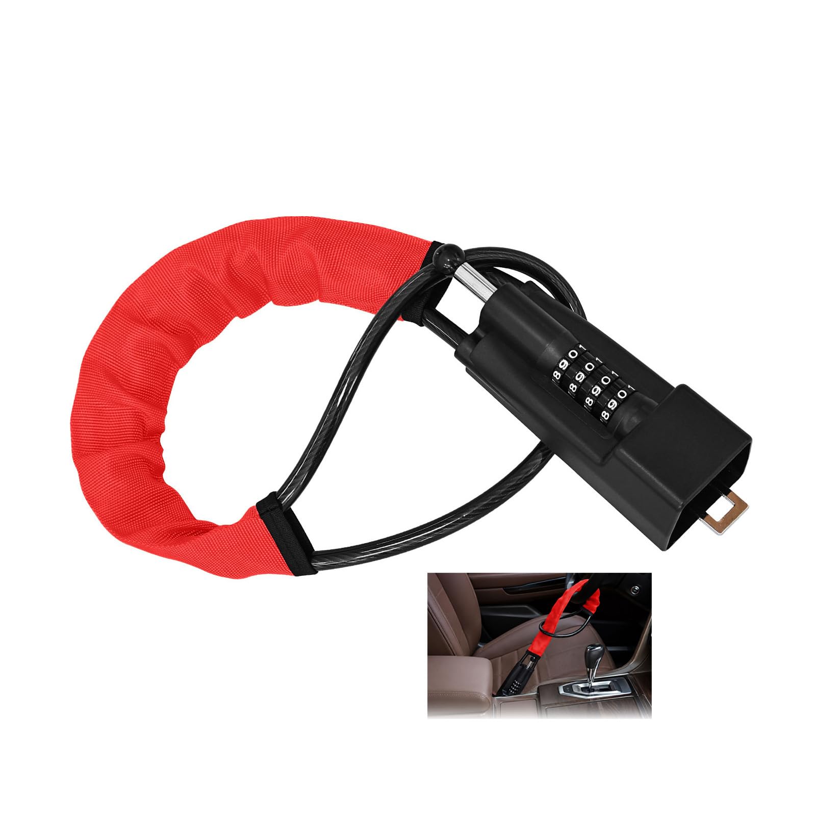 Upgraded Password Car Steering Wheel Lock